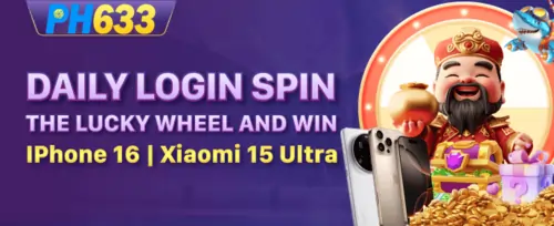 PH633 DAILY LOGIN SPIN