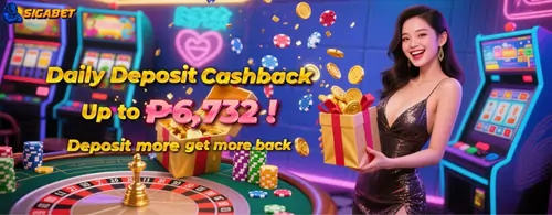 SIGABET DAILY DEPOSIT CASHBACK