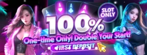 first deposit bonus 100%