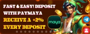2% deposit paymaya