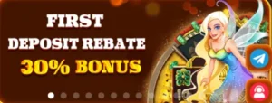 30% deposit bonus